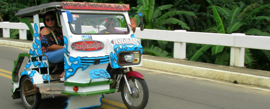 philippines bohol trike sidecar travel