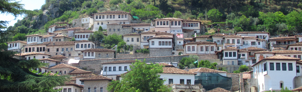 Albania Berat tradional houses old town old city heritage