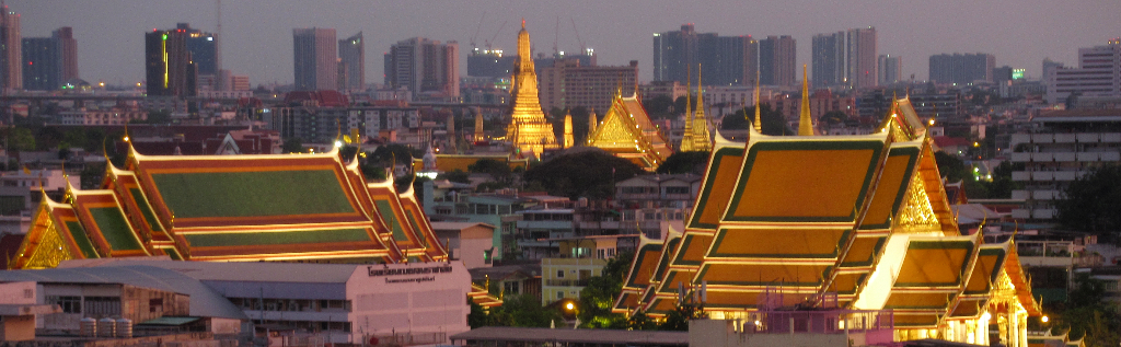 THAILAND BANGKOK grand palace night